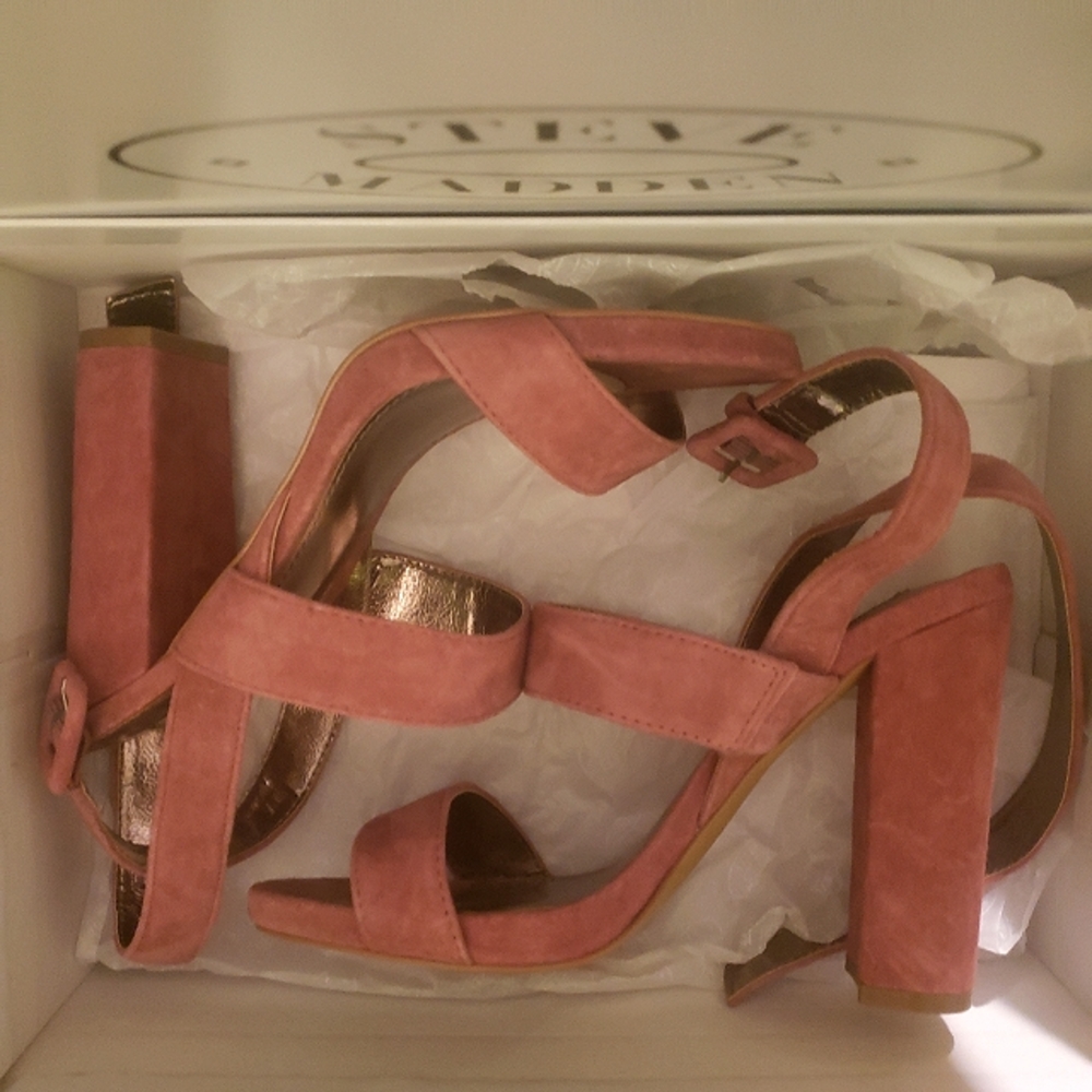 Steve Madden Canaan Mauve Suede Heels